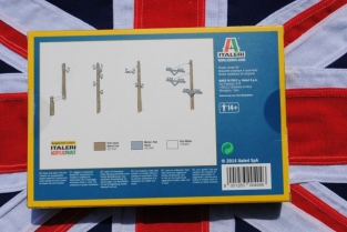 Italeri 404 TELEGRAPH POLES